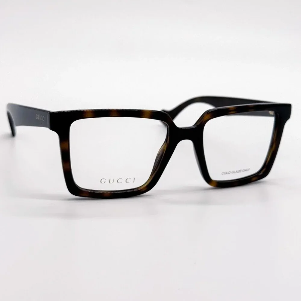 NEW GUCCI EYEGLASSES GG1540O 002 HAVANA UNISEX EYEWEAR GUCCI